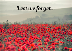 Lest we forget...