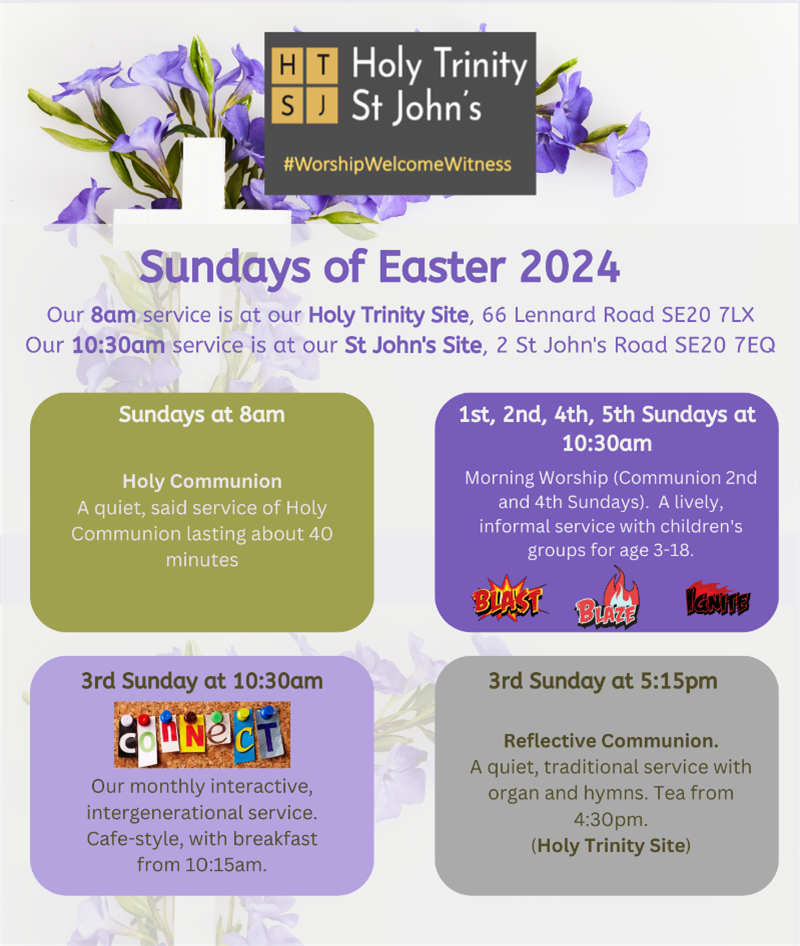 Sundays Easter 2024