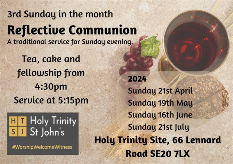Evening Communion Poster 2024