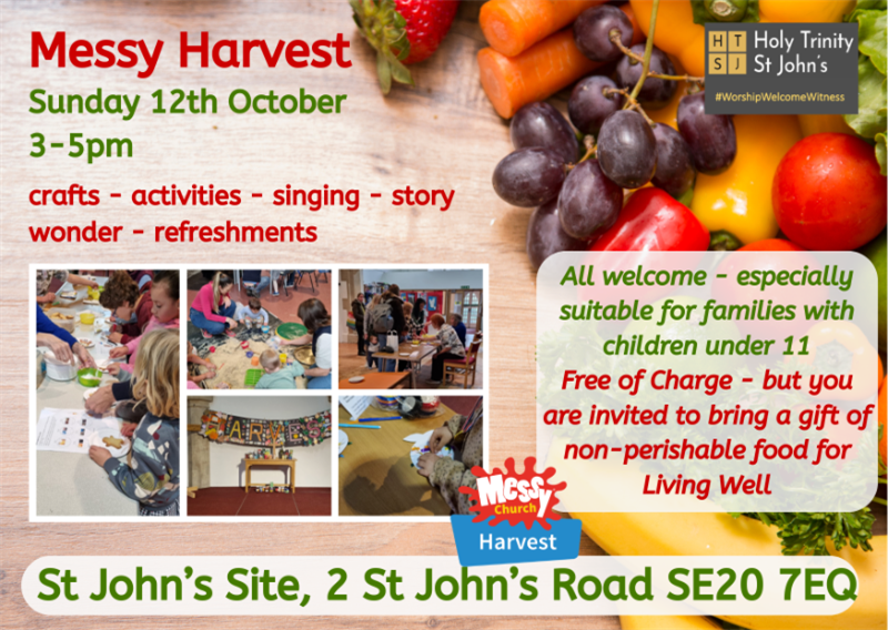 2025 Messy Harvest Invitation