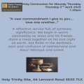 Holy Communion for Maundy Thursday
